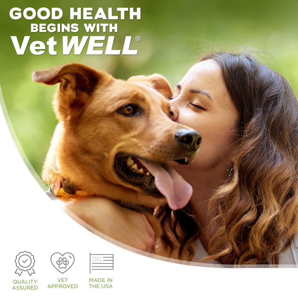 VetWELL EarWELL wipes after use, a fresh-clean ear care routine for dogs.
