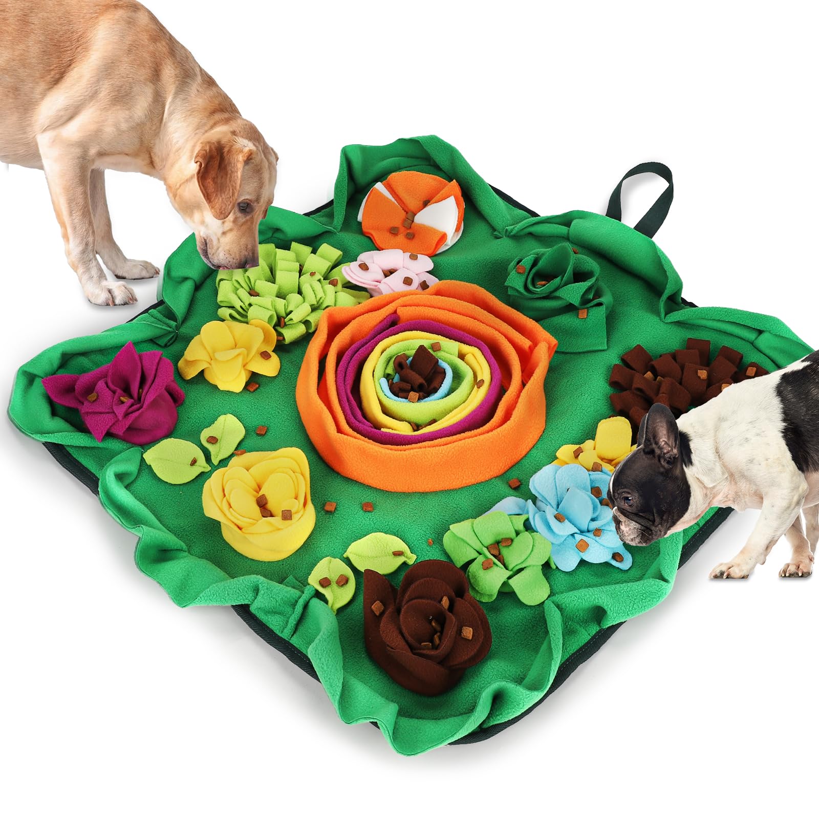 Vextronic Snuffle Mat 25x25 top view foraging surface promotes natural sniffing play