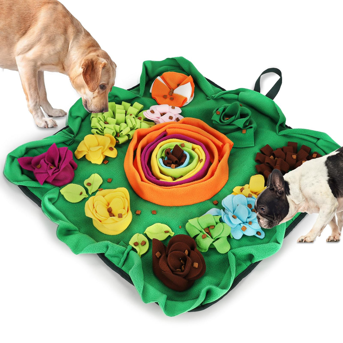 Vextronic Snuffle Mat 25x25 top view foraging surface promotes natural sniffing play