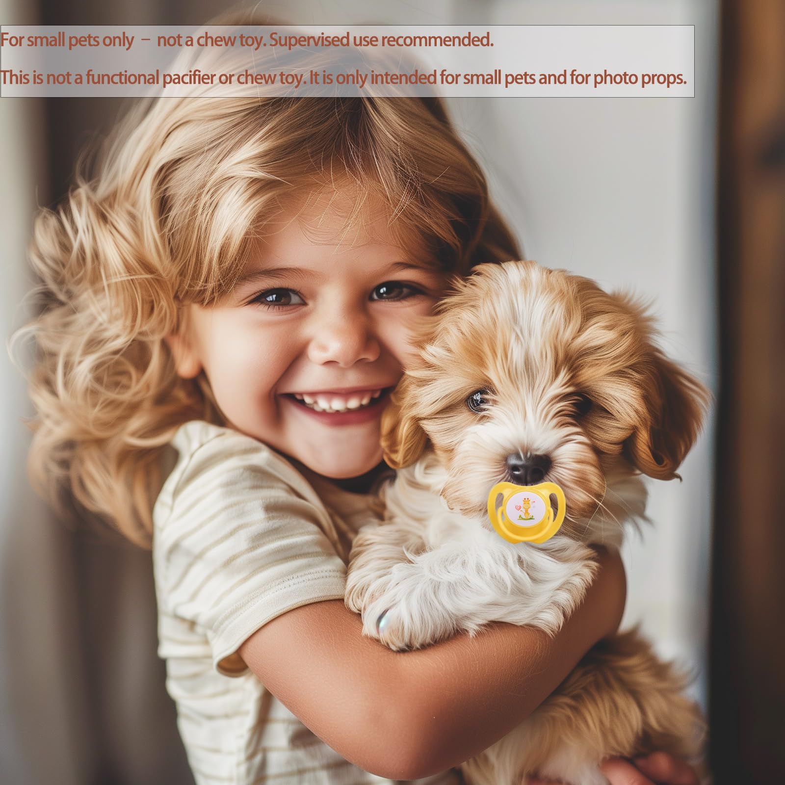 Vexulipro pet pacifiers easy-cleaning—disassemble and sanitize to support simple hygiene routines.