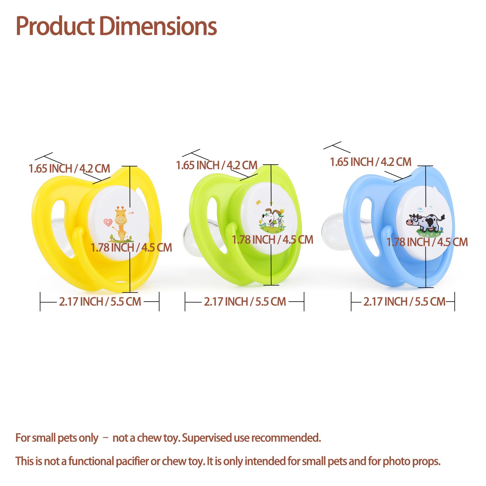 Vexulipro pet pacifiers kitten photos—lightweight silicone props that highlight your kitten's cuteness.