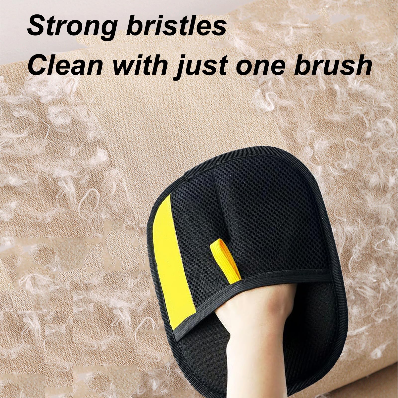 Vfjiki pet grooming gloves remove hair from surfaces with electrostatic pickup