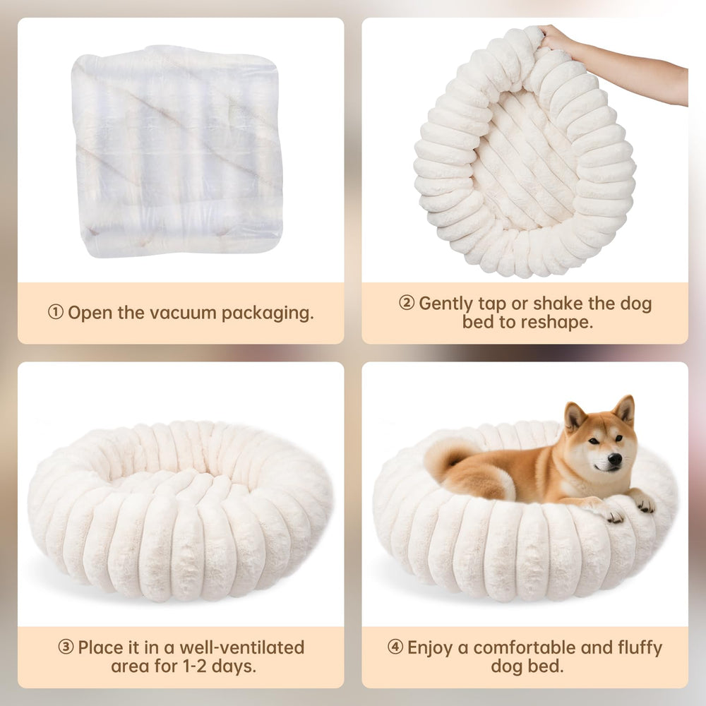 Vhen When Donut Bed machine washable, easy cleanup after adventures.