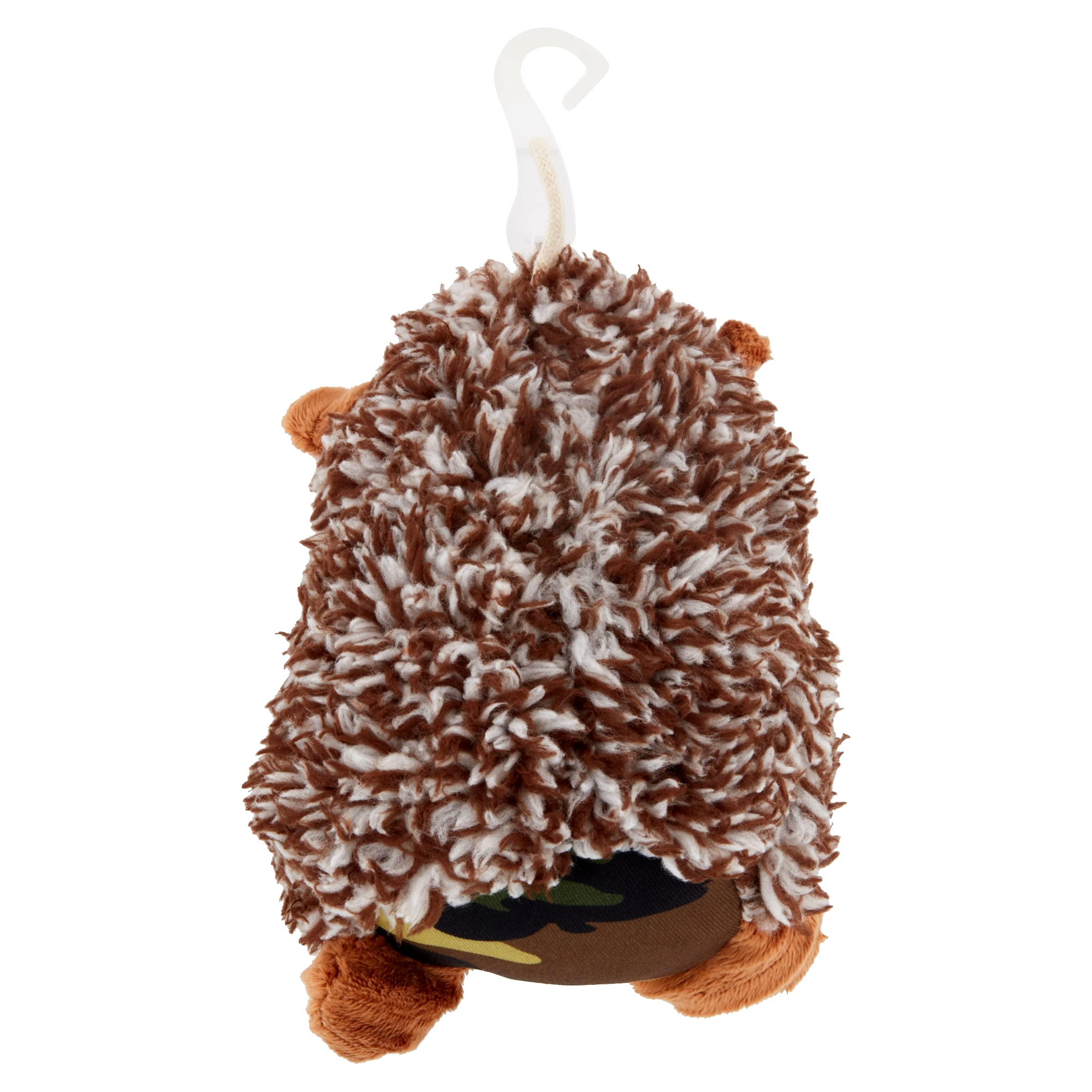 Vibrant Life Hedgehog Toy camo design adds playful style to play sessions.
