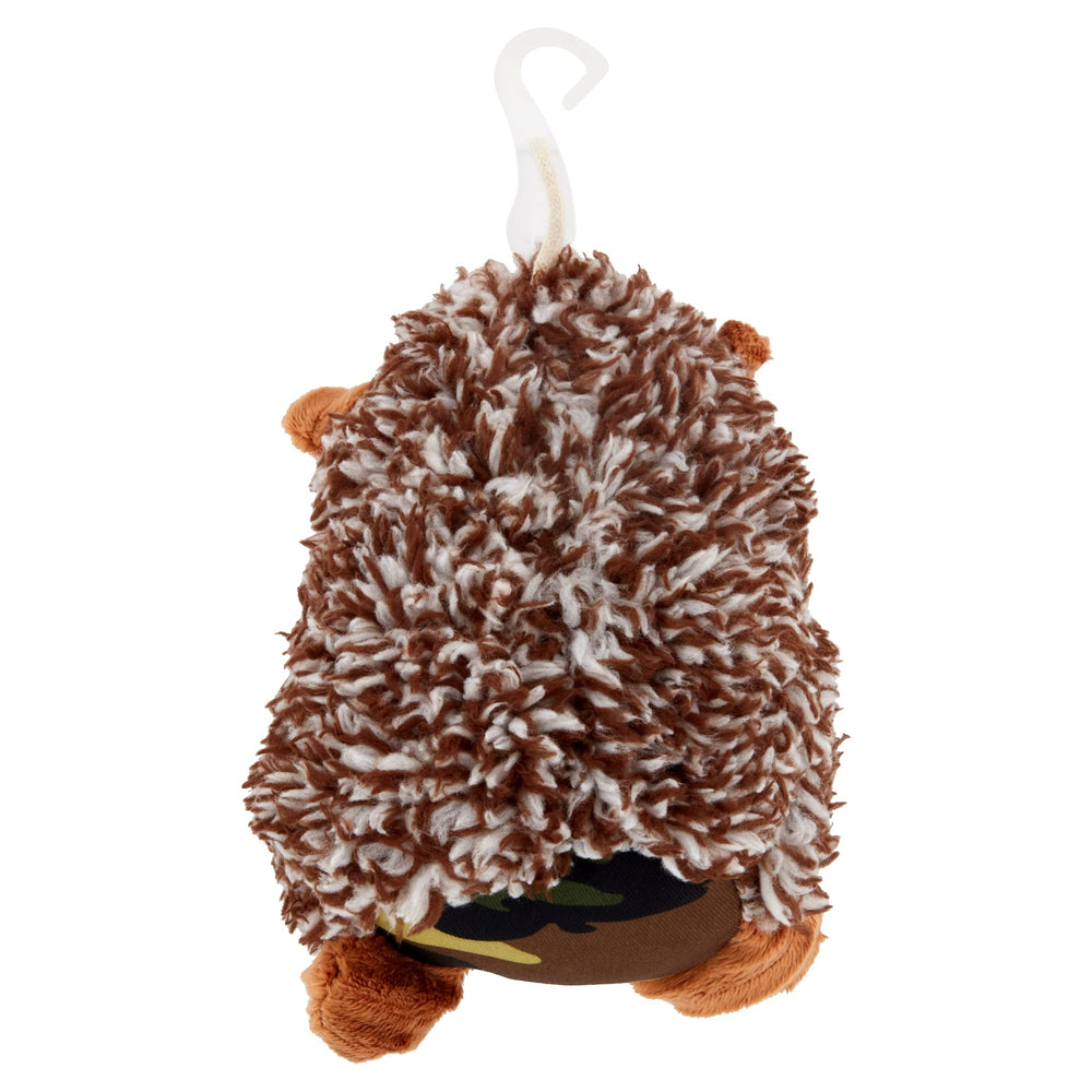 Vibrant Life Hedgehog Toy camo design adds playful style to play sessions.