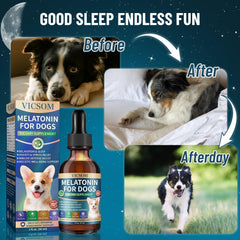 VICSOM melatonin ingredients close-up showcases L-Theanine and botanicals.