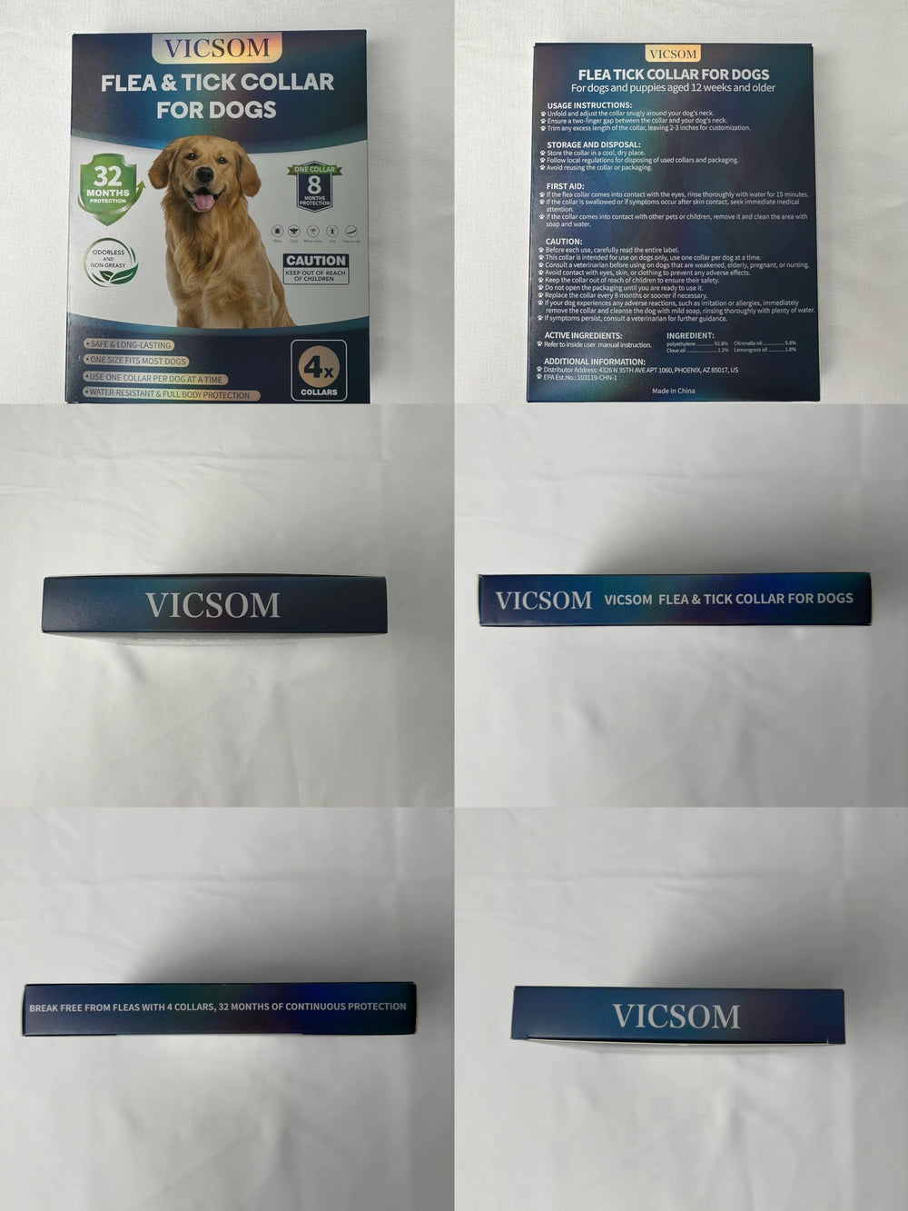 VICSOM non-greasy formula keeps fur and hands clean