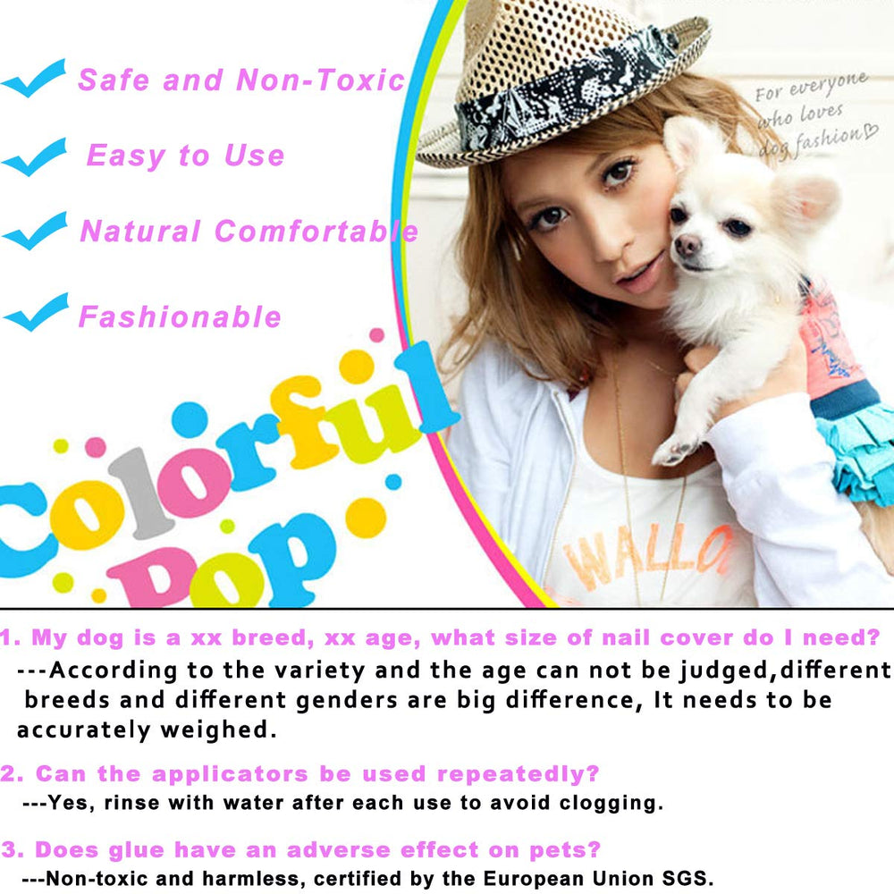 VICTHY packaging with 100pcs, colors and accessories included.