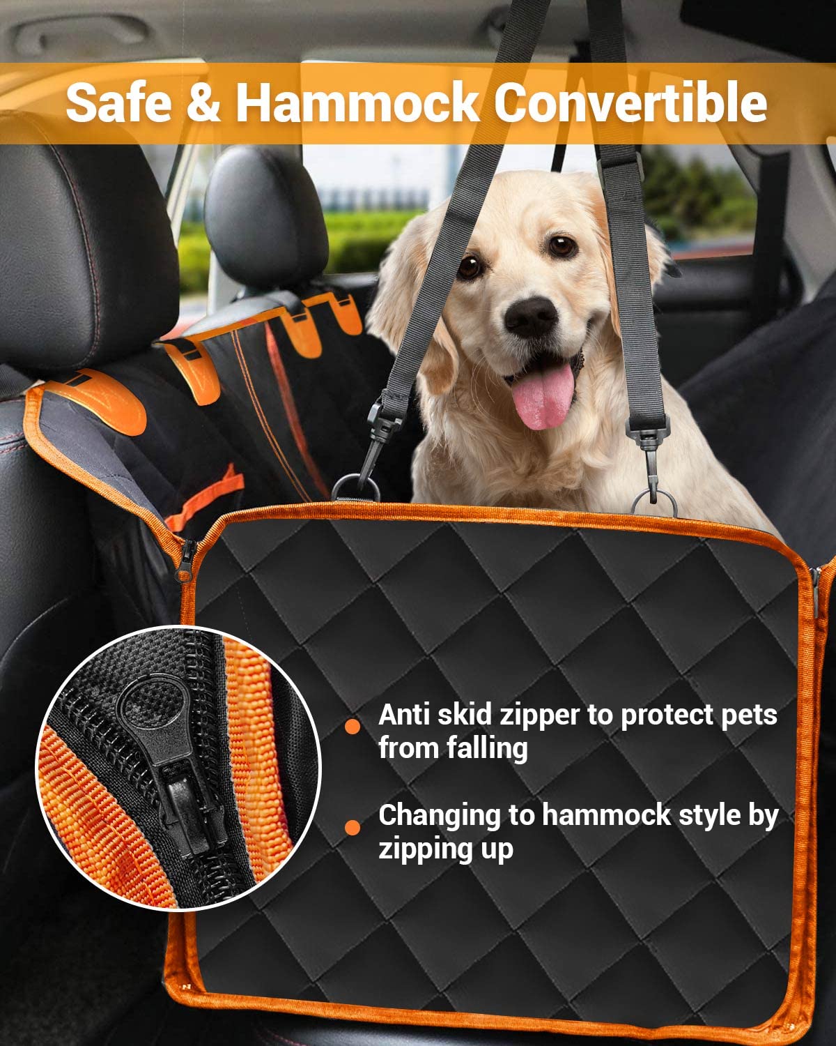 Victoper side flap buckles secure the cover for confident trips.