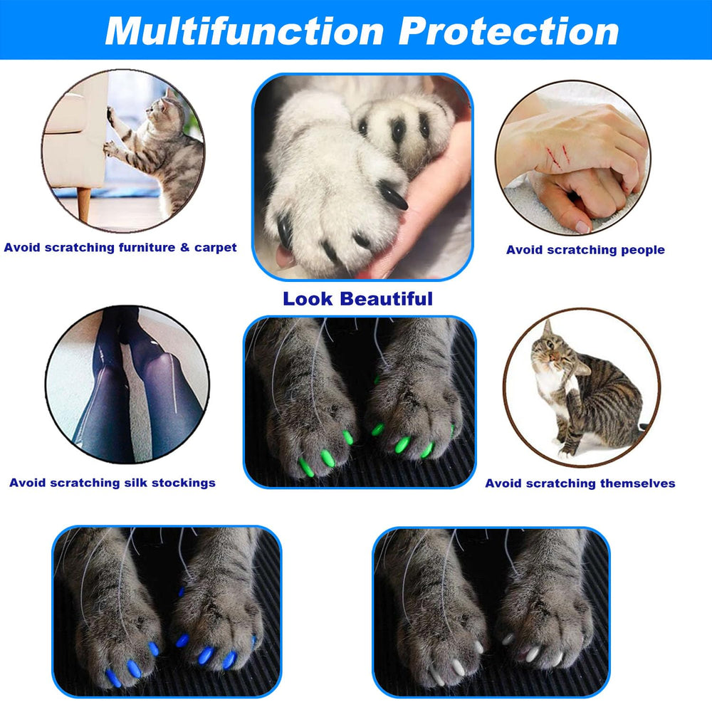 VICTHY adhesives and applicators shown for precise, safe cap attachment.