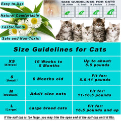 VICTHY cat nail caps applicators aid precise placement during at-home nail cap application