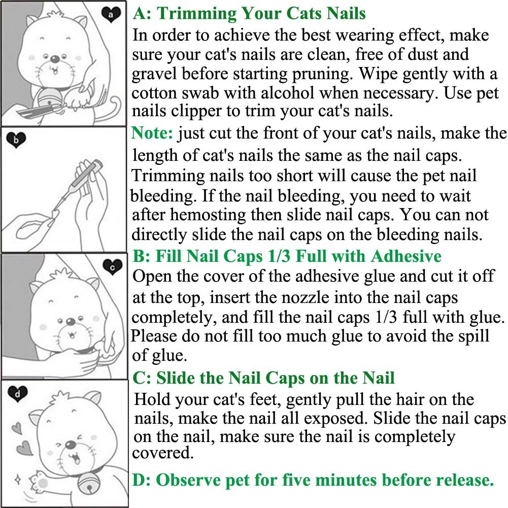 Size range XS–L covers most cat sizes securely.