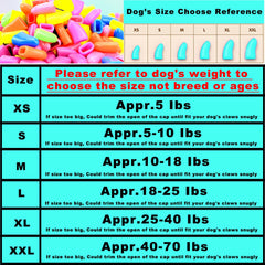VICTHY XXL size guide helps pick the right weight-based fit for dogs