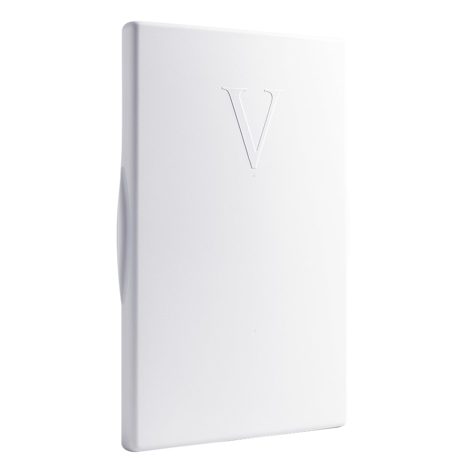 Viecam medium dog door snap-on panel front view blocks drafts and pests.