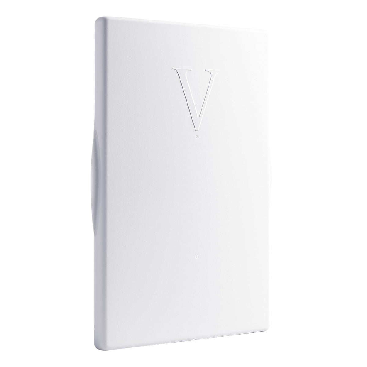 Viecam medium dog door snap-on panel front view blocks drafts and pests.