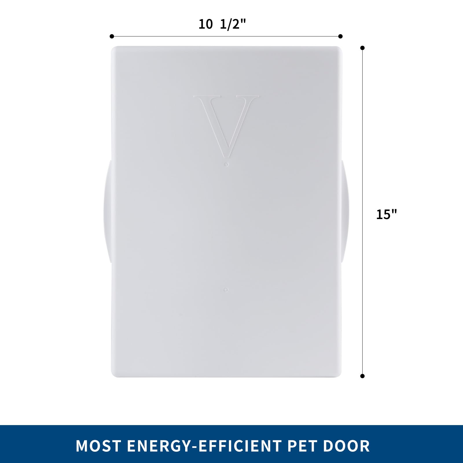 Viecam panel compatible with PetSafe medium doors back view ensures a simple fit.
