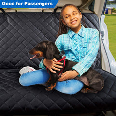 VIEWPETS bench seat cover easy installation with anchors and straps