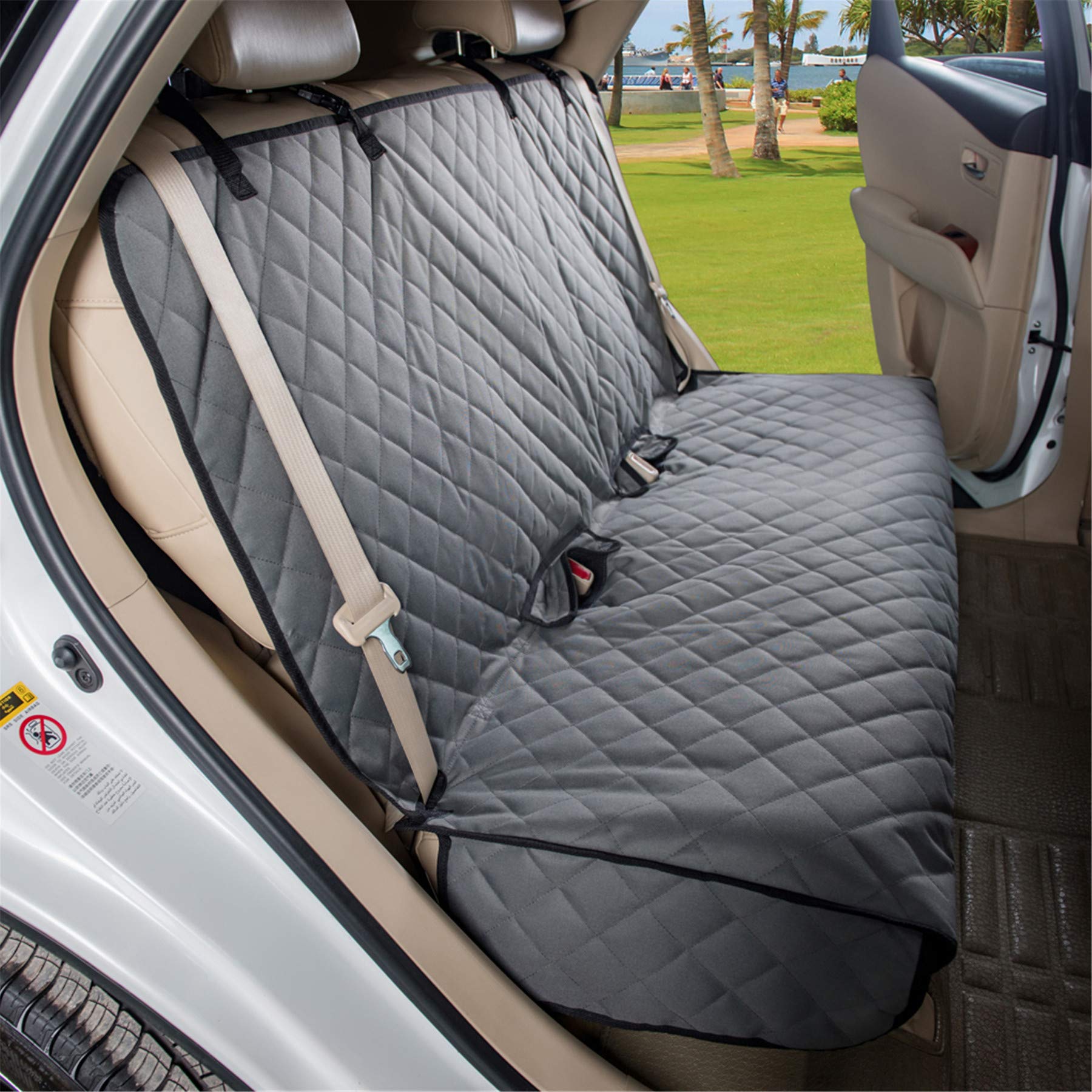 VIEWPETS bench seat cover universal fit 49x56 covers most vehicles