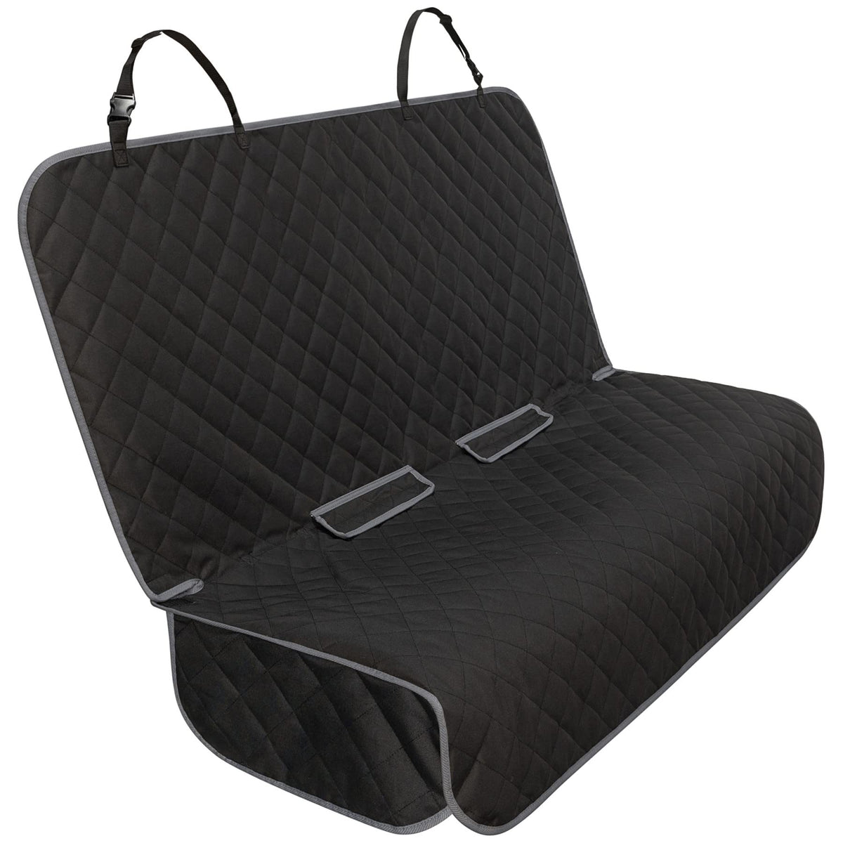 VIEWPETS bench seat cover waterproof protects upholstery from dogs and spills during daily drives.