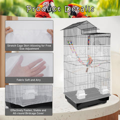viiwxx breathable mesh detail keeps air flowing for your bird