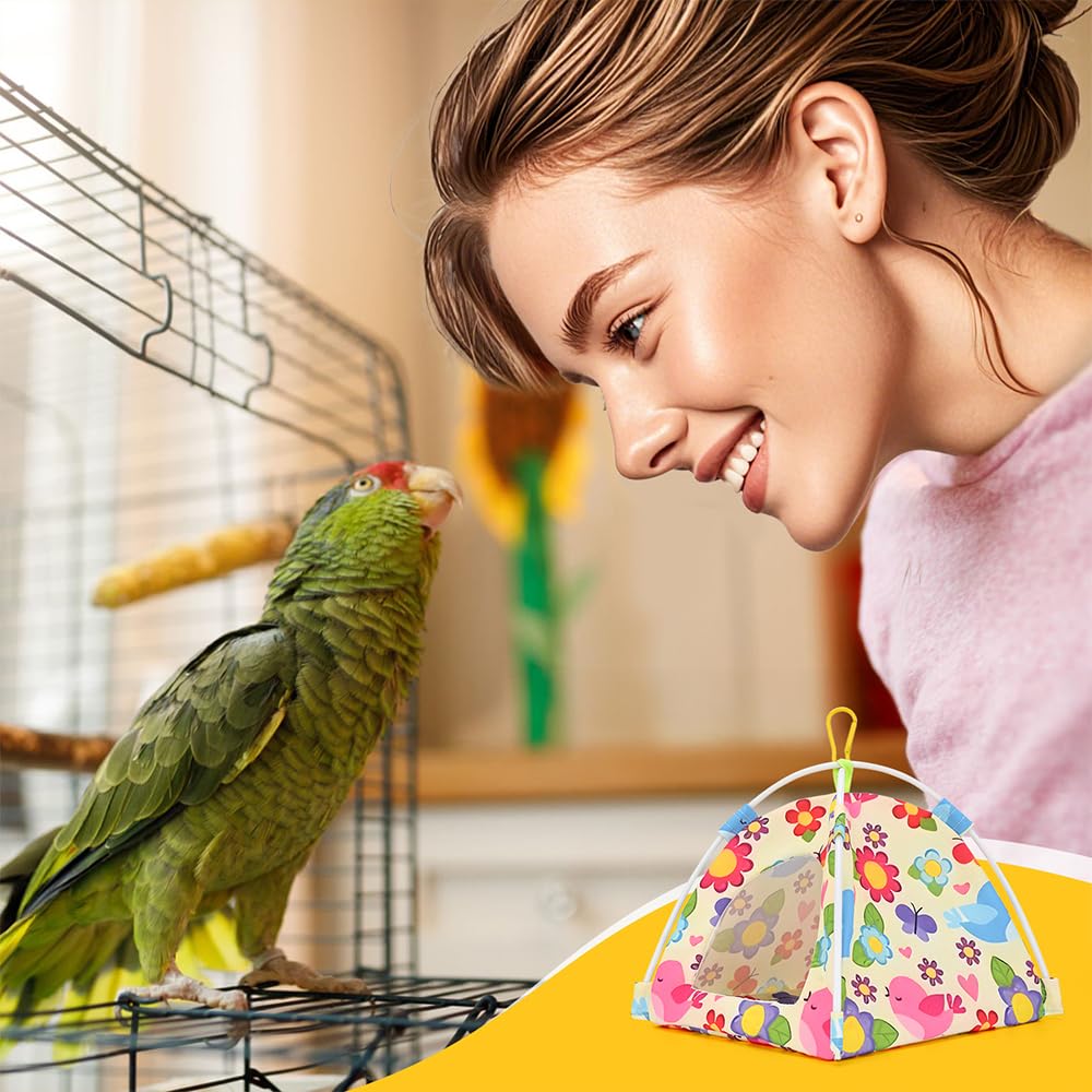 ViiWxx compact hammock cage accessory fits tight spaces while encouraging activity.