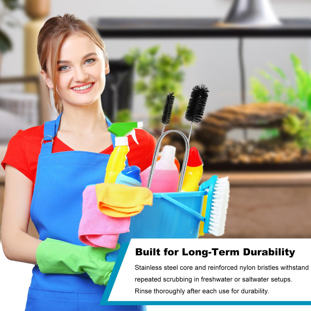 ViiWxx multi-purpose workshop cleaning brush for garden and water lines