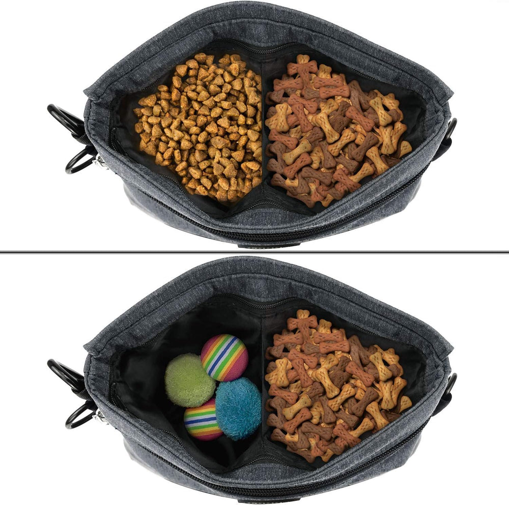 Viklluyr dog treat pouch padded shoulder strap enhances comfort on long training days.