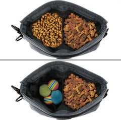 Viklluyr dog treat pouch padded shoulder strap enhances comfort on long training days.