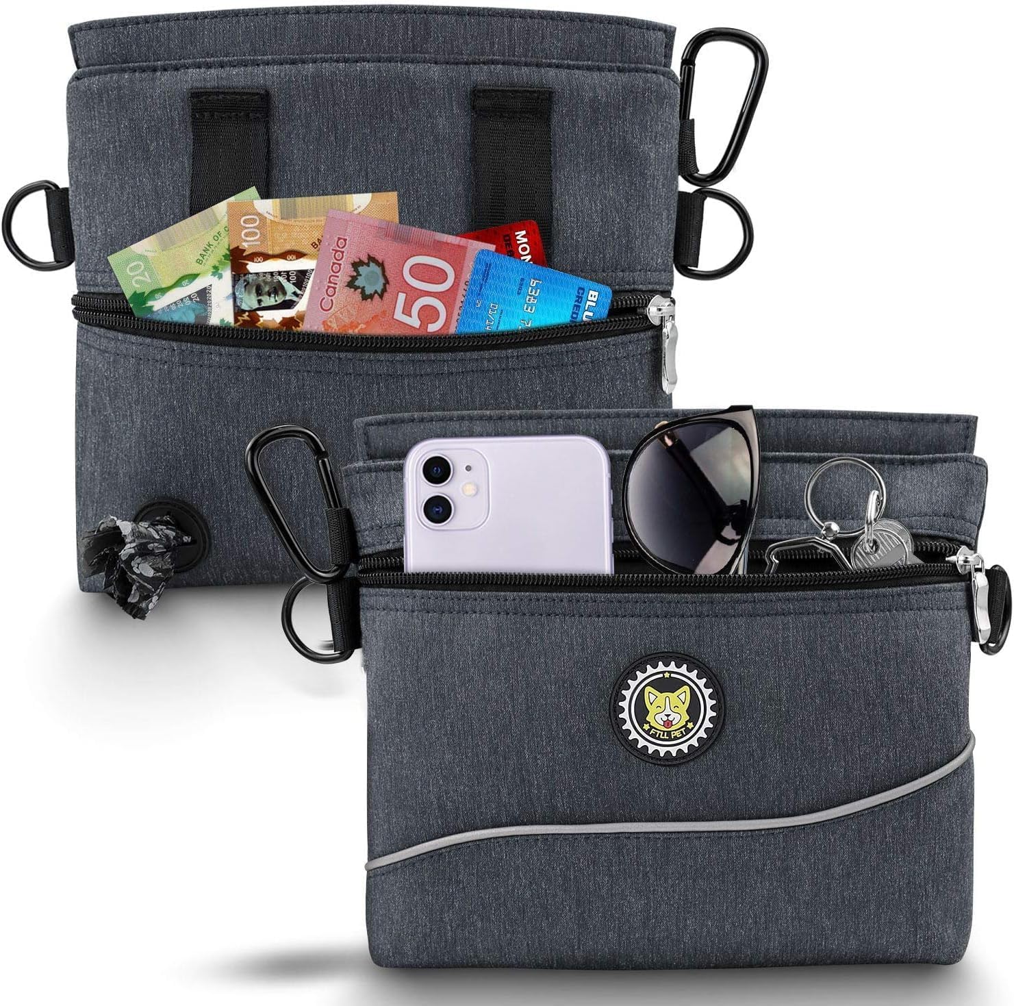 Viklluyr bag includes carabiner for versatile clipping and use