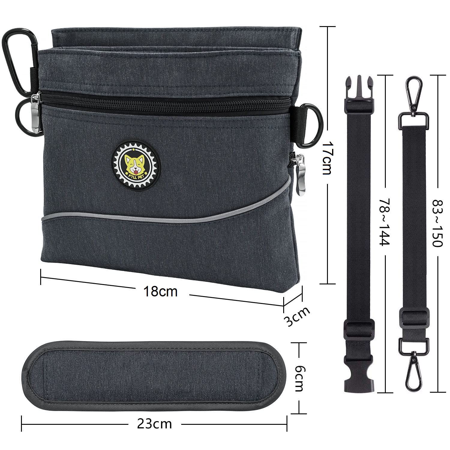 Viklluyr bag on a walk, designed for convenient, park-friendly use