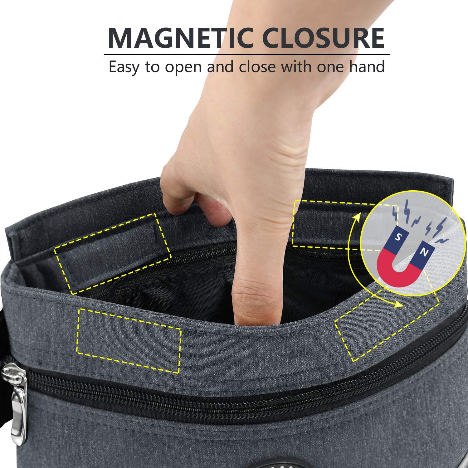 Viklluyr bag shows removable inner pocket for easy washing after practice