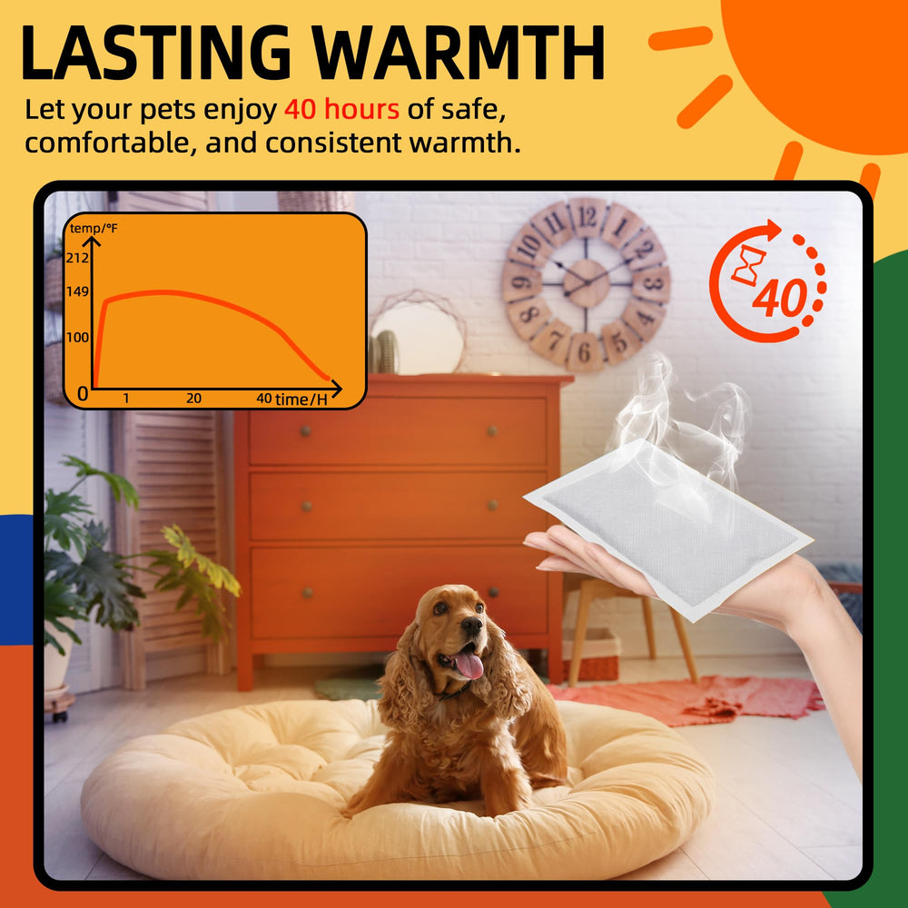VIKOS heat packs assist crate-training with cozy warmth