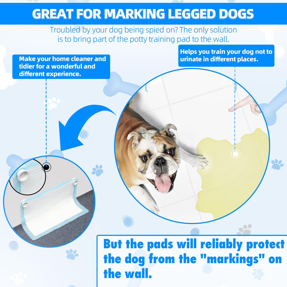 VIKOS compatible puppy pads image shows size-flexible fit for small to large dogs.