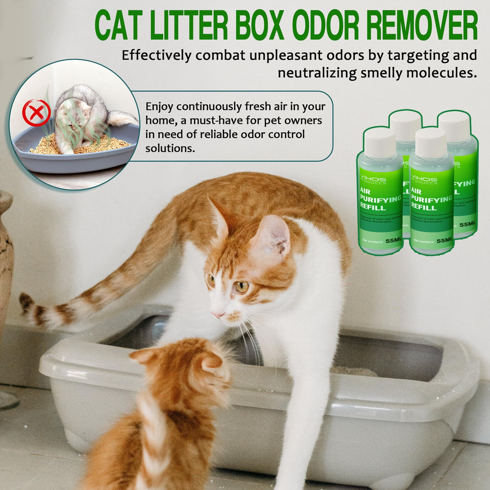 VIKOS plant-based extracts image emphasizing pet-friendly odor removal.