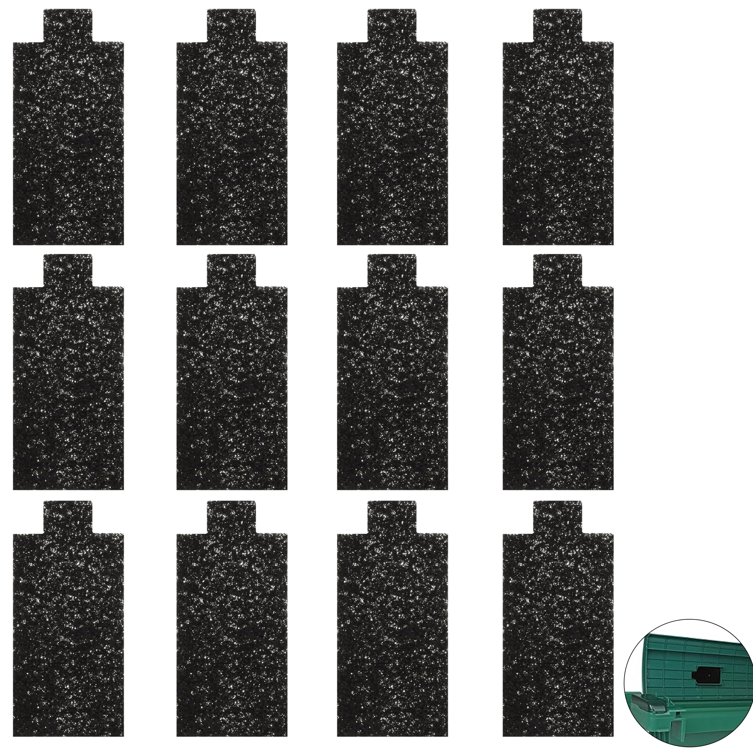 VIKOS Products activated-carbon cat litter box filter for odor control and freshness