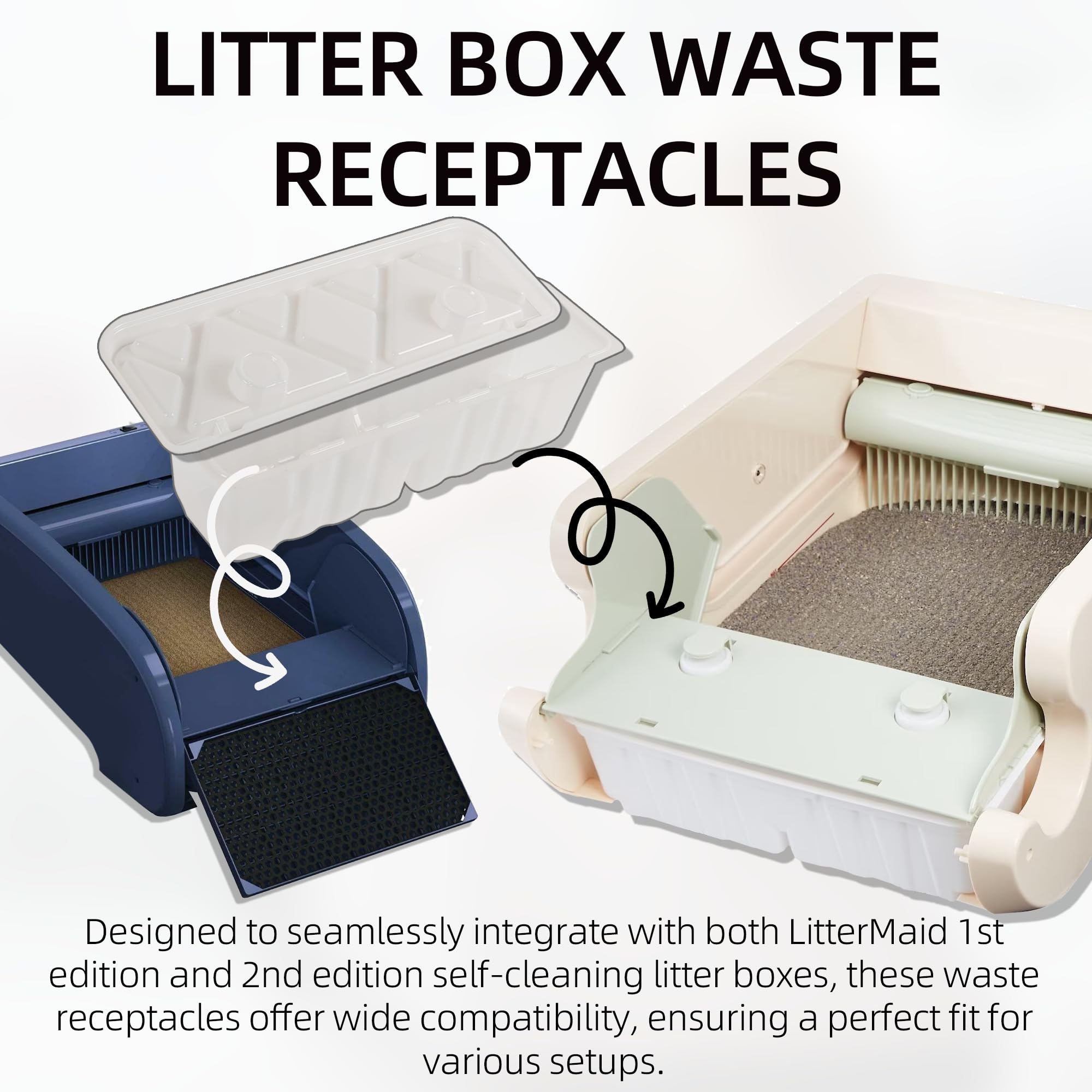 VIKOS Products easy disposal action shows quick removal and replacement for hassle-free cleanup.