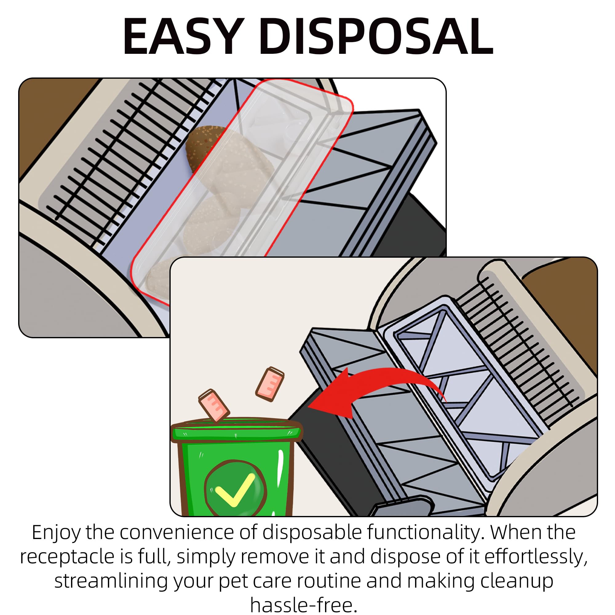 VIKOS Products hygiene-focused design keeps the litter box cleaner and more comfortable for cats.