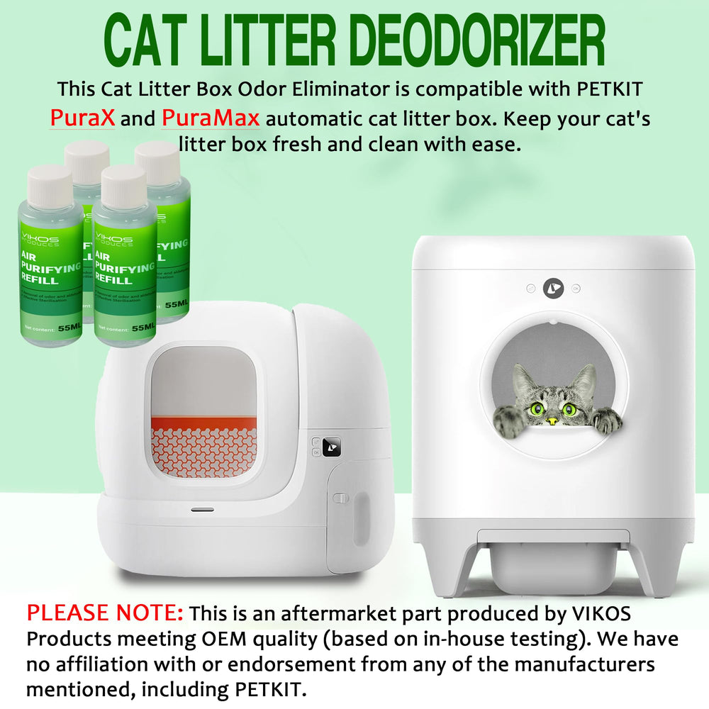 VIKOS PuraMax deodorizer spout refill for simple odor neutralization.