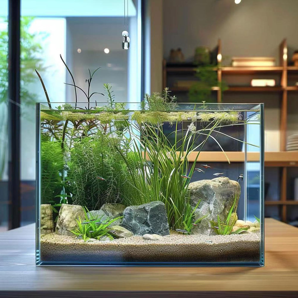 Vimvins betta-goldfish-setup suits small fish and plant layouts