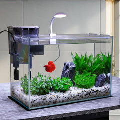 Vimvins custom lid design reduces evaporation and preserves tank aesthetics.
