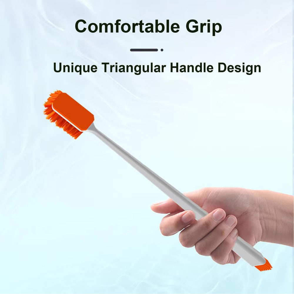 Vimvins long-handle design reduces wrist strain during cleaning