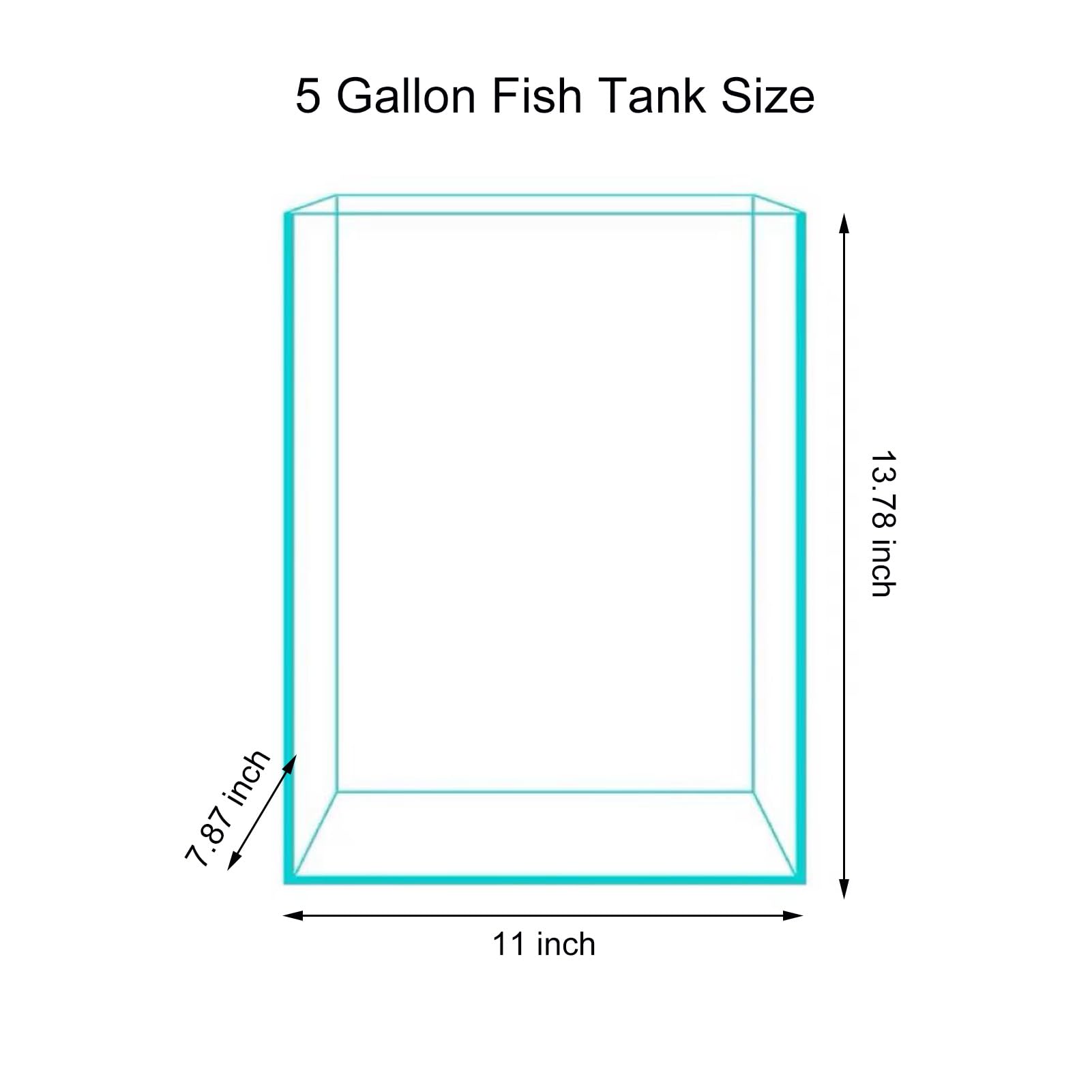 Vimvins tank with polished edges and protective mat on desk surface.