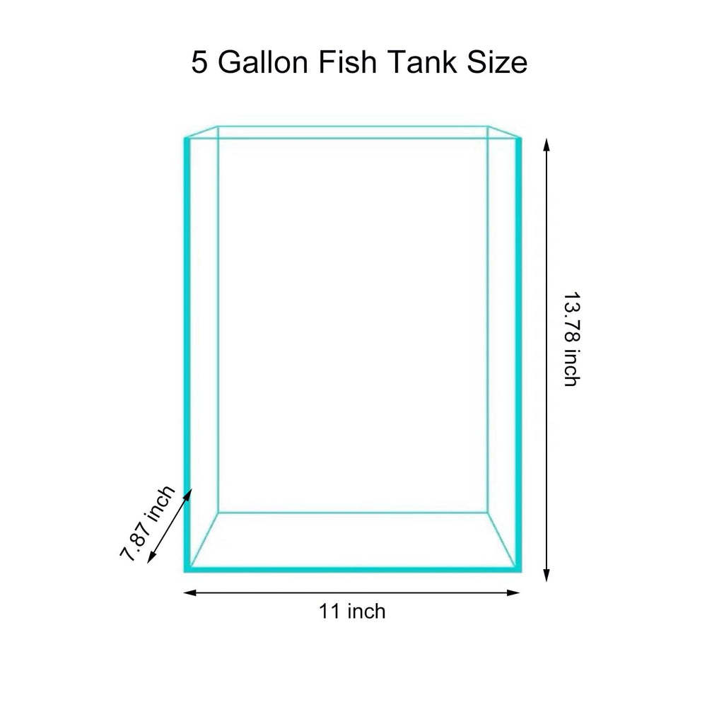 Vimvins tank with polished edges and protective mat on desk surface.