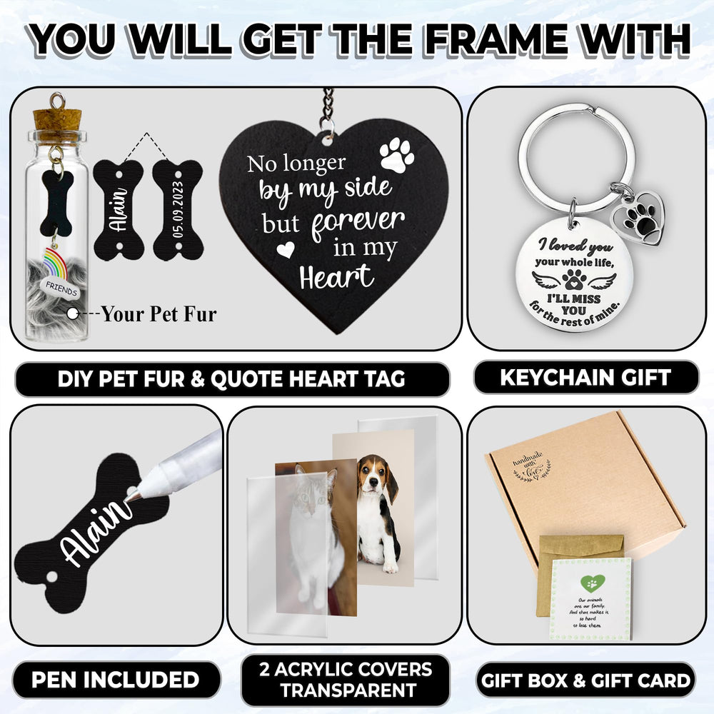 Vinatimes acrylic shields protect photos from dust, moisture, and UV.