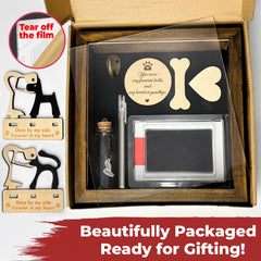 Vinatimes paw print kit captures a lasting impression for remembrance.