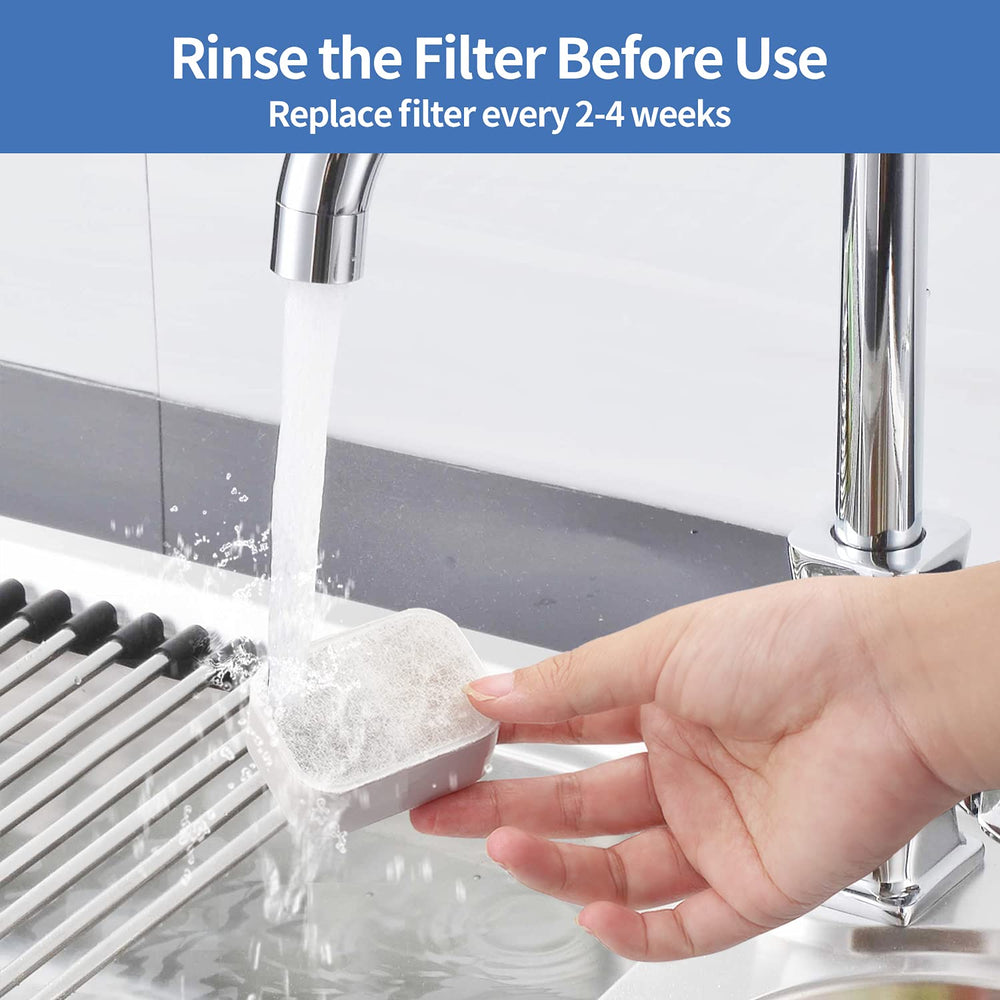 VinDox replacement filters—rinse before use and store spares for timely changes.