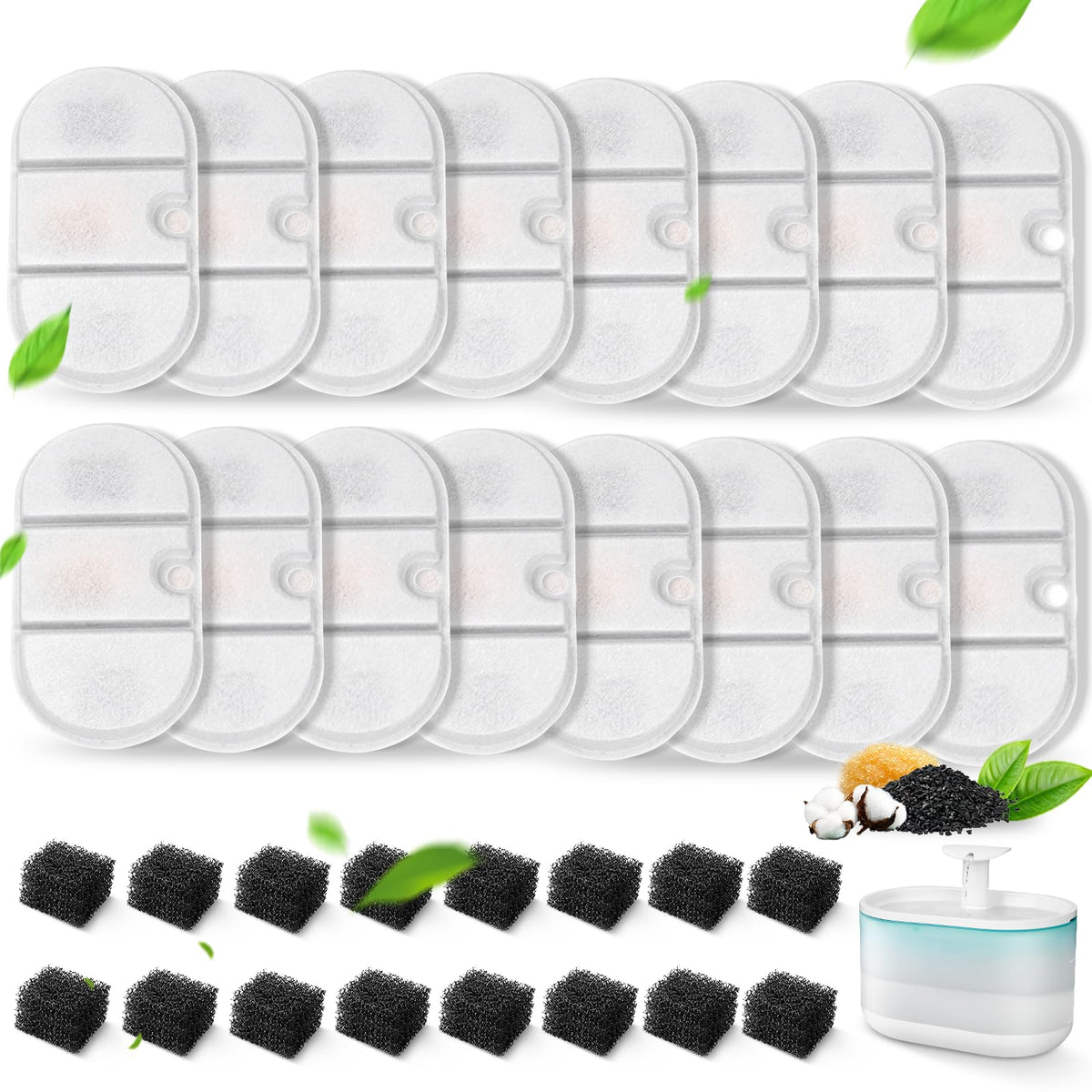 VinDox replacement filters for PETLIBRO PLWF002 deliver clean, fresh-tasting water for pets.