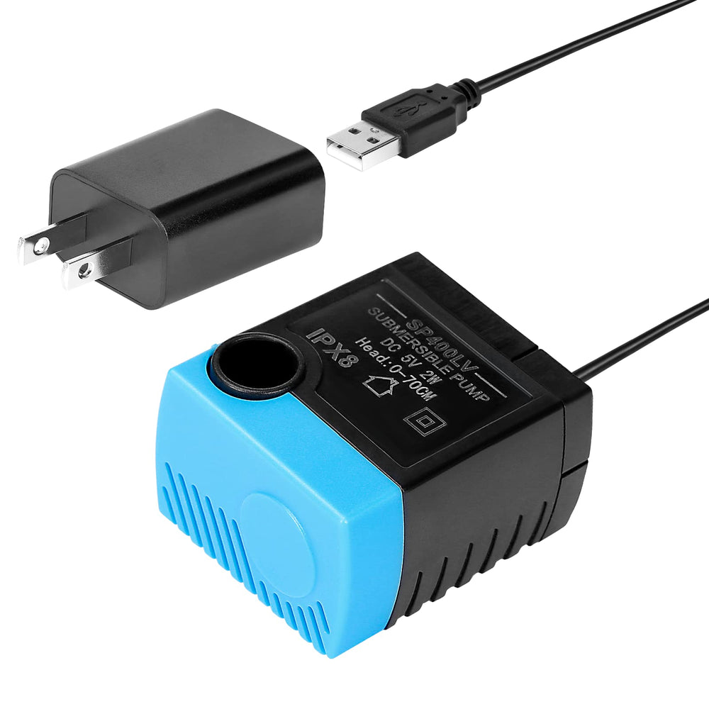 VinDox SP-400LV pump replacement view for cats and dogs, enabling reliable fountain flow.