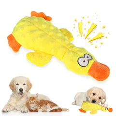 Vingtank Calming Duck Toy yellow side view for indoor engagement