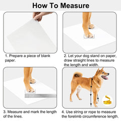 Vingtank dog suspender boots non-slip soles offer reliable footing on ice and wet surfaces.